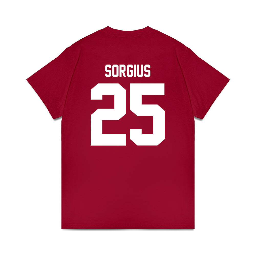 Ball State - NCAA Baseball : Kendric Sorgius - Classic Shersey Heavy Cotton™ T-Shirt-1