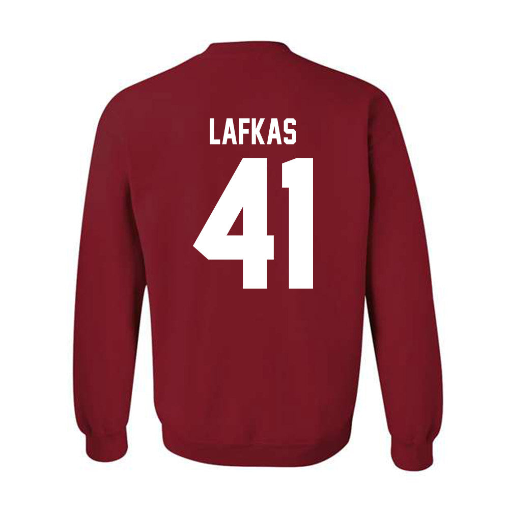 Ball State - NCAA Baseball : Joe Lafkas - Classic Shersey Crewneck Sweatshirt-1