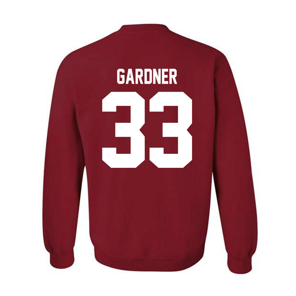 Ball State - NCAA Baseball : Patrick Gardner - Classic Shersey Crewneck Sweatshirt-1