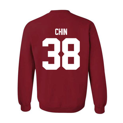 Ball State - NCAA Baseball : Sam Chin - Classic Shersey Crewneck Sweatshirt-1
