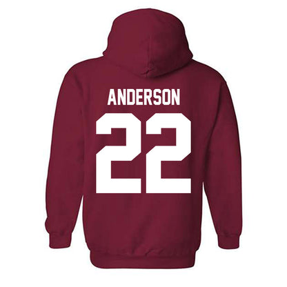 Ball State - NCAA Baseball : Avery Anderson - Classic Shersey Hooded Sweatshirt-1