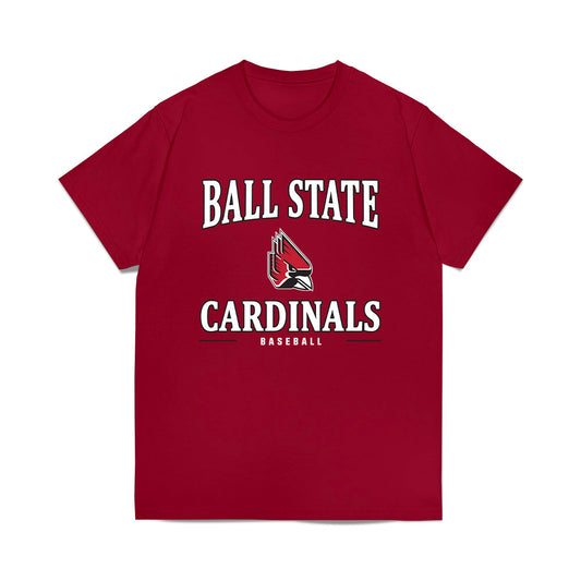 Ball State - NCAA Baseball : Maalik Perkins - Classic Shersey Heavy Cotton™ T-Shirt-0