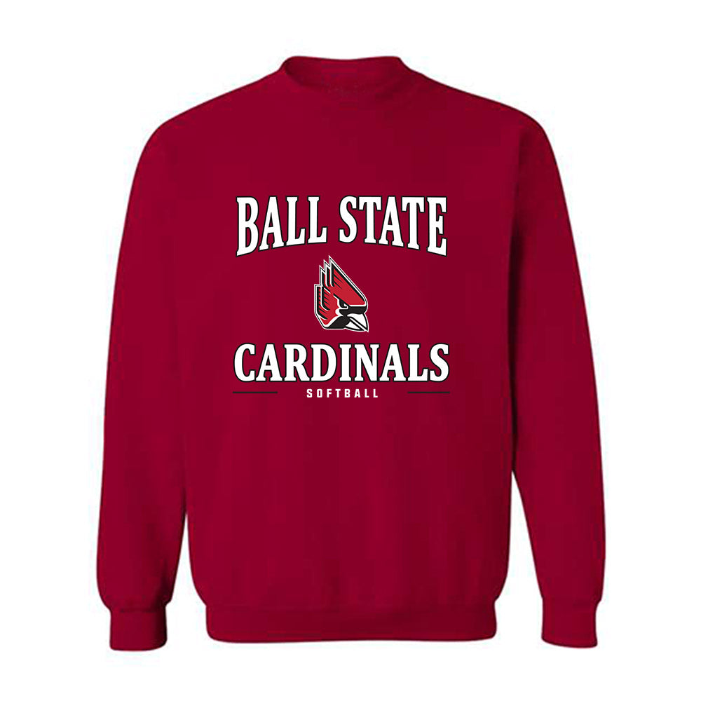 Ball State - NCAA Softball : Mandy Lauth - Classic Shersey Crewneck Sweatshirt-0