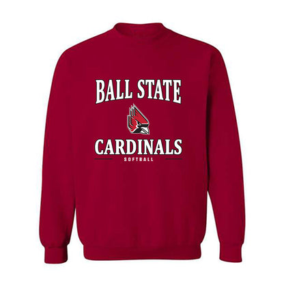 Ball State - NCAA Softball : Jordyn Thurman - Classic Shersey Crewneck Sweatshirt-0