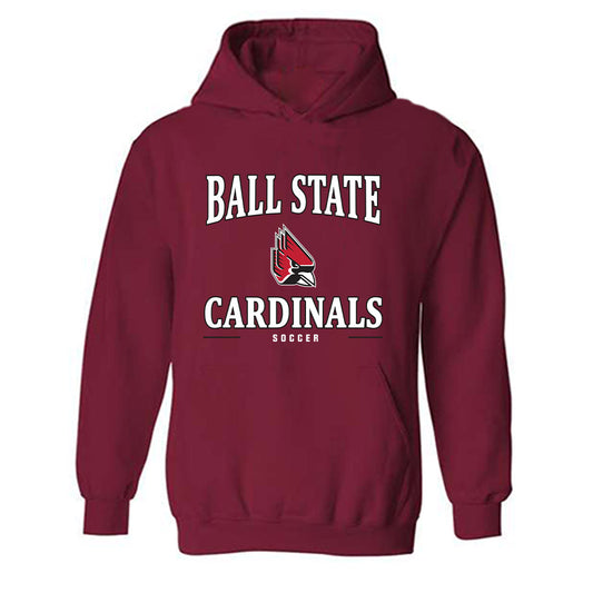 Ball State - NCAA Women's Soccer : Kylie Archer - Classic Shersey Hooded Sweatshirt-0