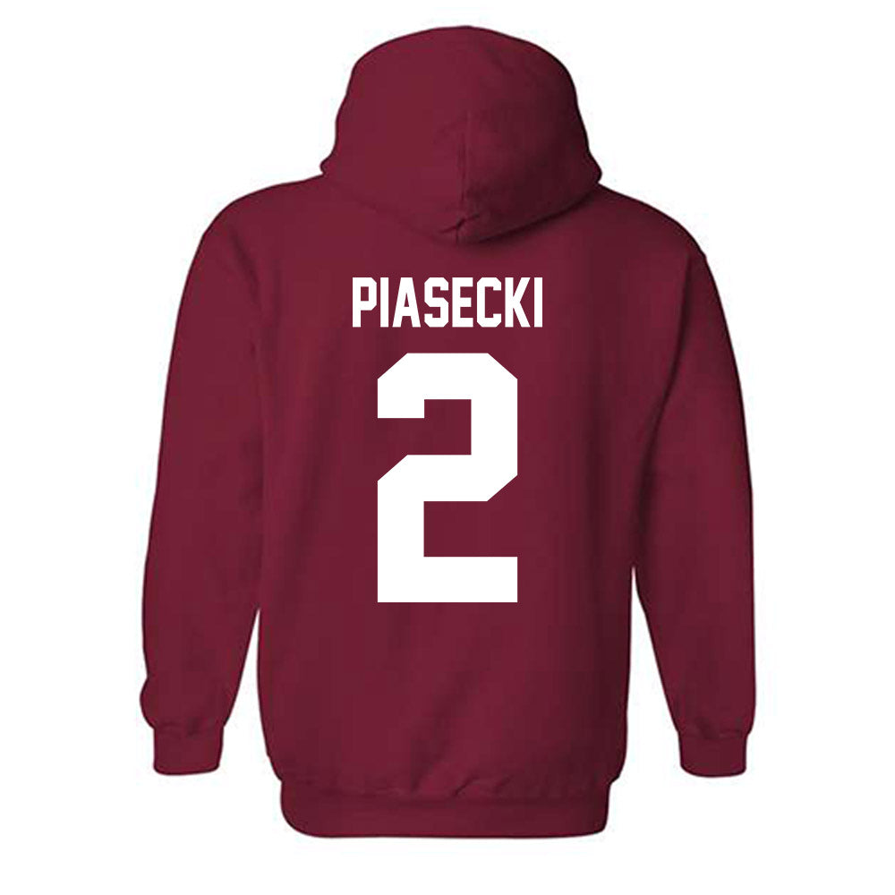 Troy - NCAA Baseball : Aaron Piasecki - Classic Shersey Hooded Sweatshirt-1