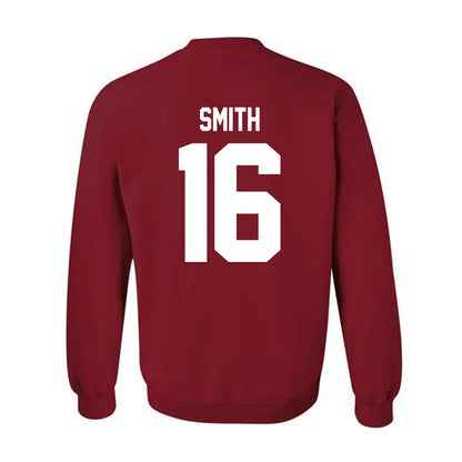 Troy - NCAA Baseball : Hayden Smith - Classic Shersey Crewneck Sweatshirt-1