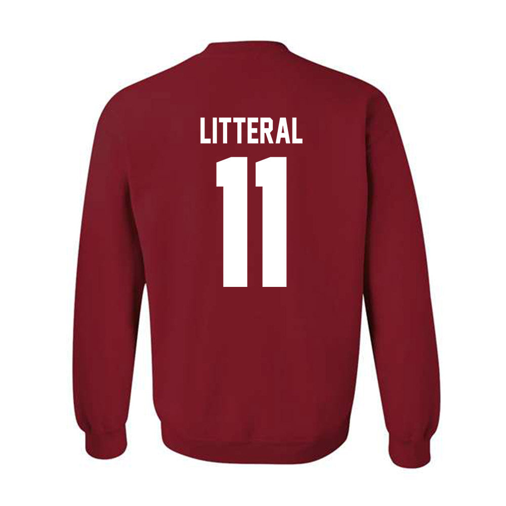 Troy - NCAA Baseball : Lucas Litteral - Classic Shersey Crewneck Sweatshirt-1