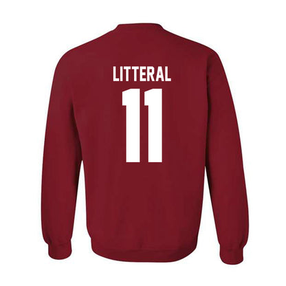 Troy - NCAA Baseball : Lucas Litteral - Classic Shersey Crewneck Sweatshirt-1