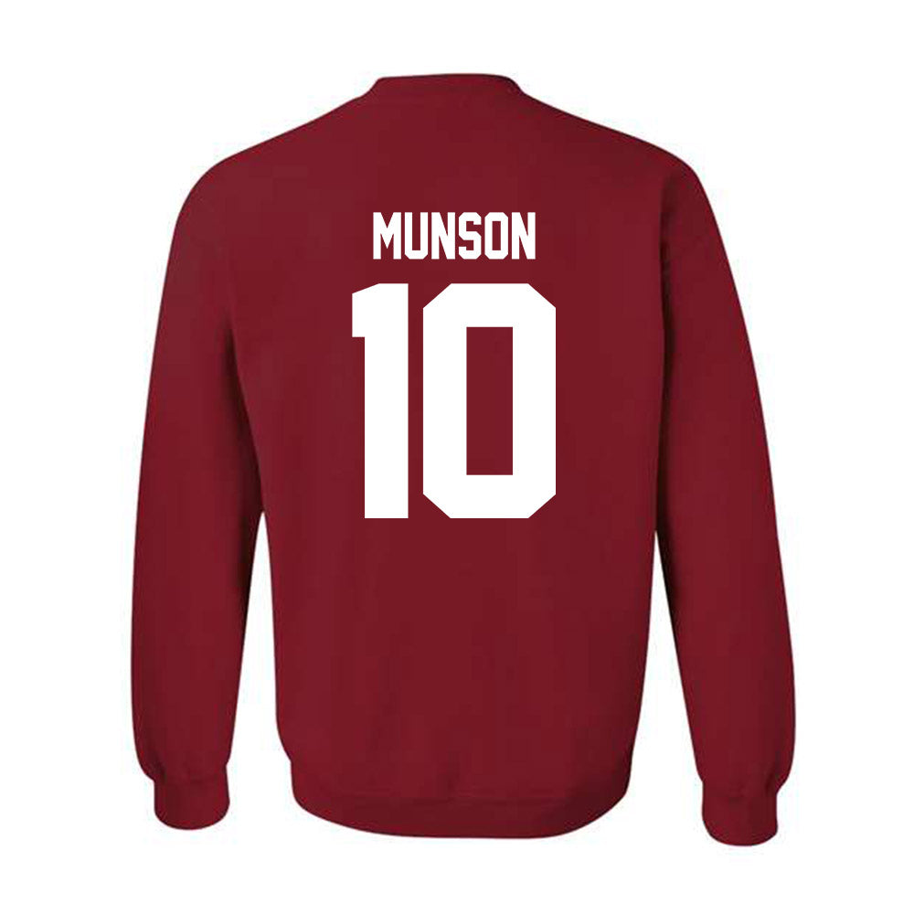 Troy - NCAA Softball : Kam Munson - Classic Shersey Crewneck Sweatshirt-1