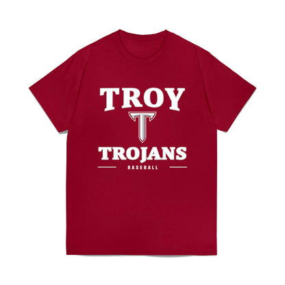 Troy - NCAA Baseball : Hayden Smith - Classic Shersey Heavy Cotton™ T-Shirt-0