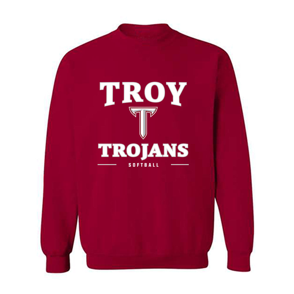 Troy - NCAA Softball : Kam Munson - Classic Shersey Crewneck Sweatshirt-0
