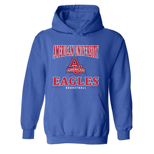 American - NCAA Men's Basketball : Matthew Casey - Classic Shersey Hooded Sweatshirt-0