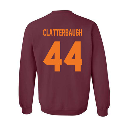 Virginia Tech - NCAA Football : Brett Clatterbaugh - Classic Shersey Crewneck Sweatshirt-1