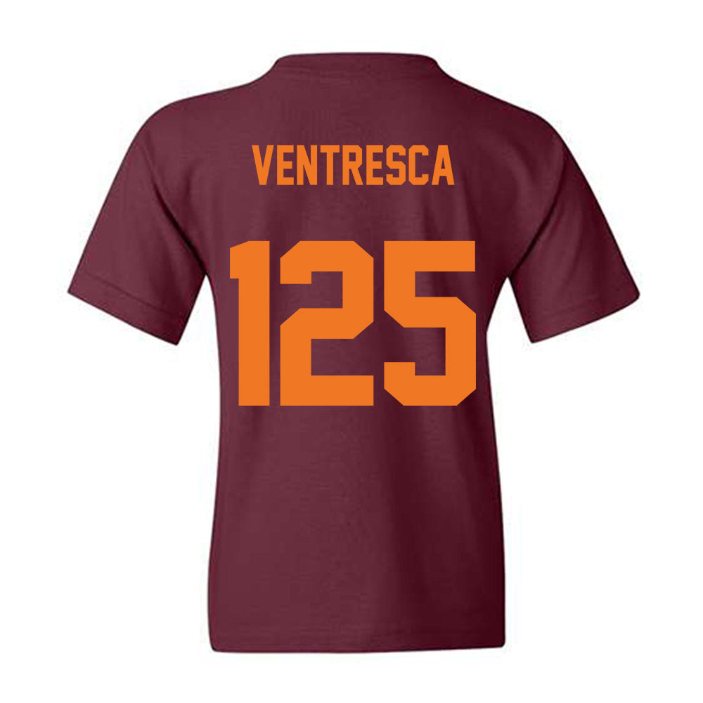 Virginia Tech - NCAA Wrestling : Eddie Ventresca - Classic Shersey Youth T-Shirt-1