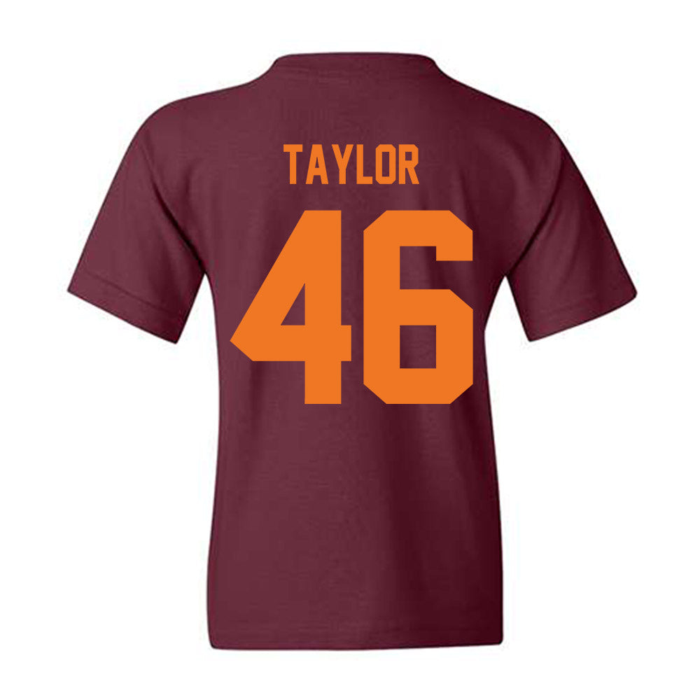 Virginia Tech - NCAA Football : Darius Taylor - Classic Shersey Youth T-Shirt-1