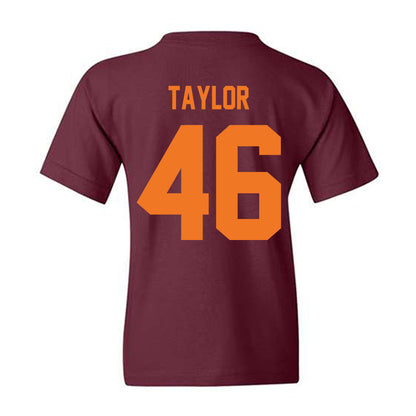 Virginia Tech - NCAA Football : Darius Taylor - Classic Shersey Youth T-Shirt-1