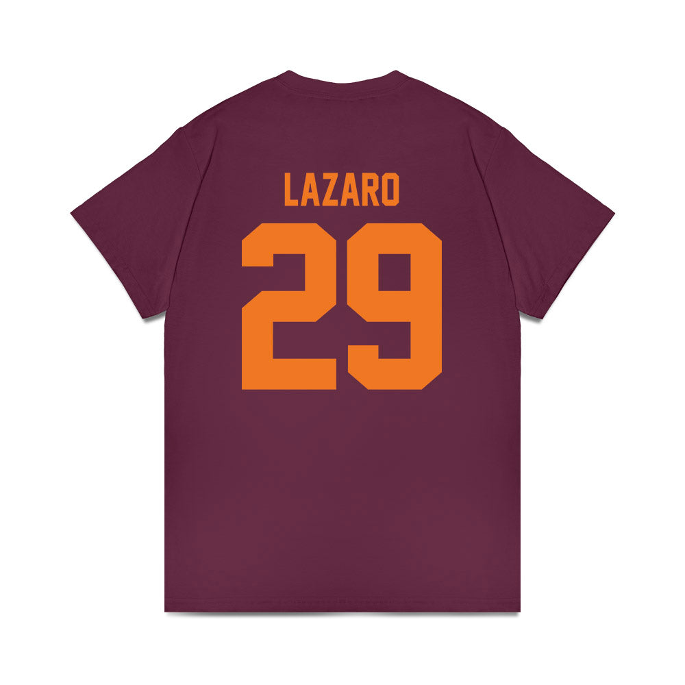 Virginia Tech - NCAA Baseball : Danny Lazaro - Classic Shersey Heavy Cotton™ T-Shirt-1