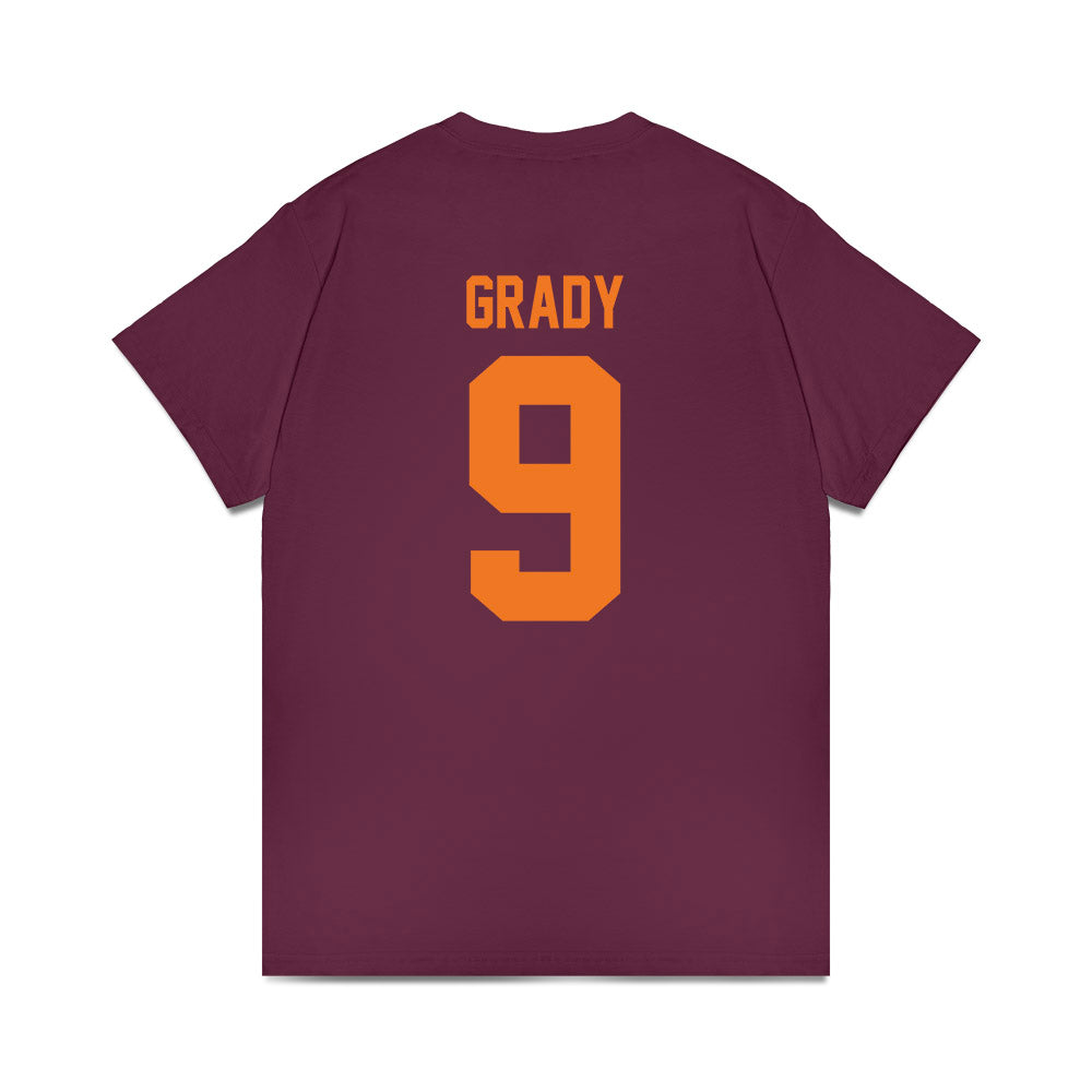 Virginia Tech - NCAA Baseball : Clay Grady - Classic Shersey Heavy Cotton™ T-Shirt-1