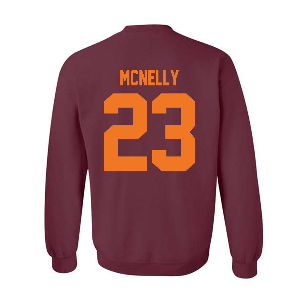 Virginia Tech - NCAA Softball : Sara McNelly - Classic Shersey Crewneck Sweatshirt-1