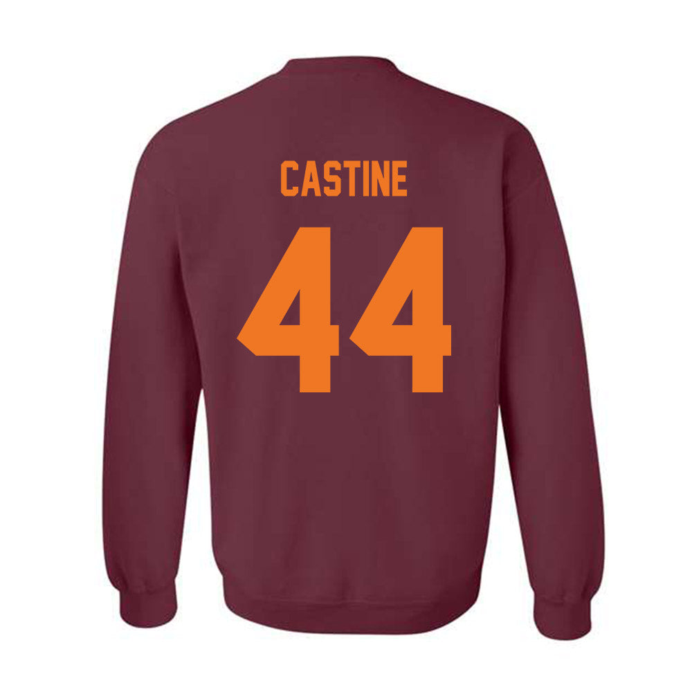 Virginia Tech - NCAA Softball : Rachel Castine - Classic Shersey Crewneck Sweatshirt-1