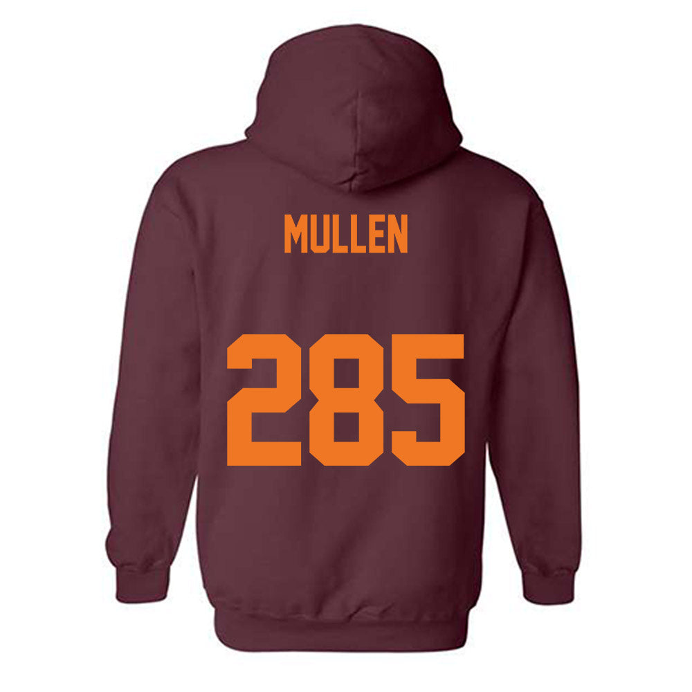 Virginia Tech - NCAA Wrestling : Jimmy Mullen - Classic Shersey Hooded Sweatshirt-1
