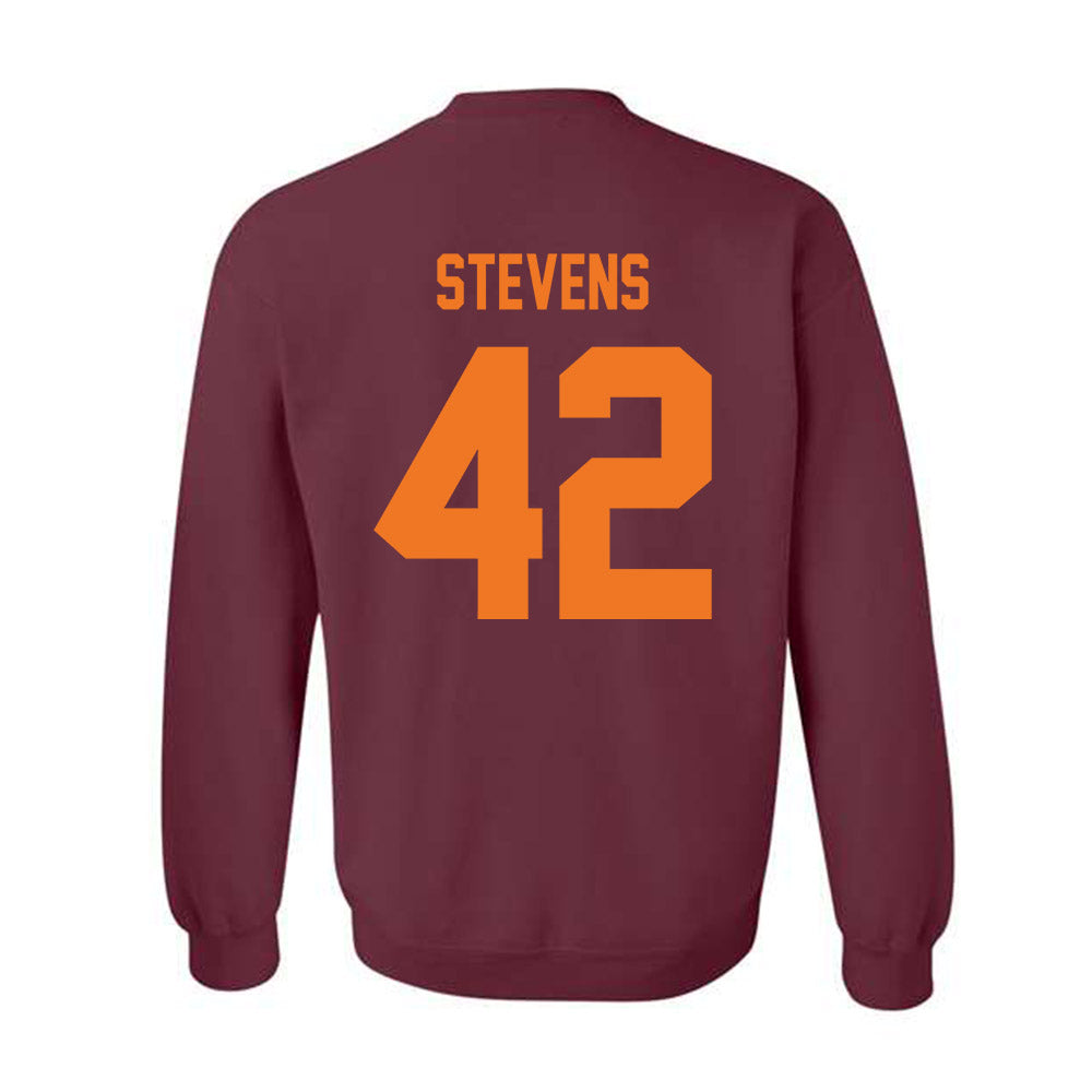 Virginia Tech - NCAA Football : Aycen Stevens - Classic Shersey Crewneck Sweatshirt-1