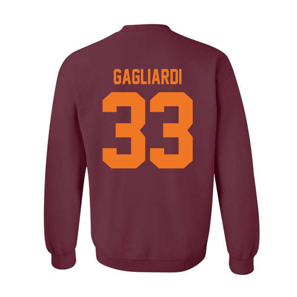Virginia Tech - NCAA Softball : Mia Gagliardi - Classic Shersey Crewneck Sweatshirt-1