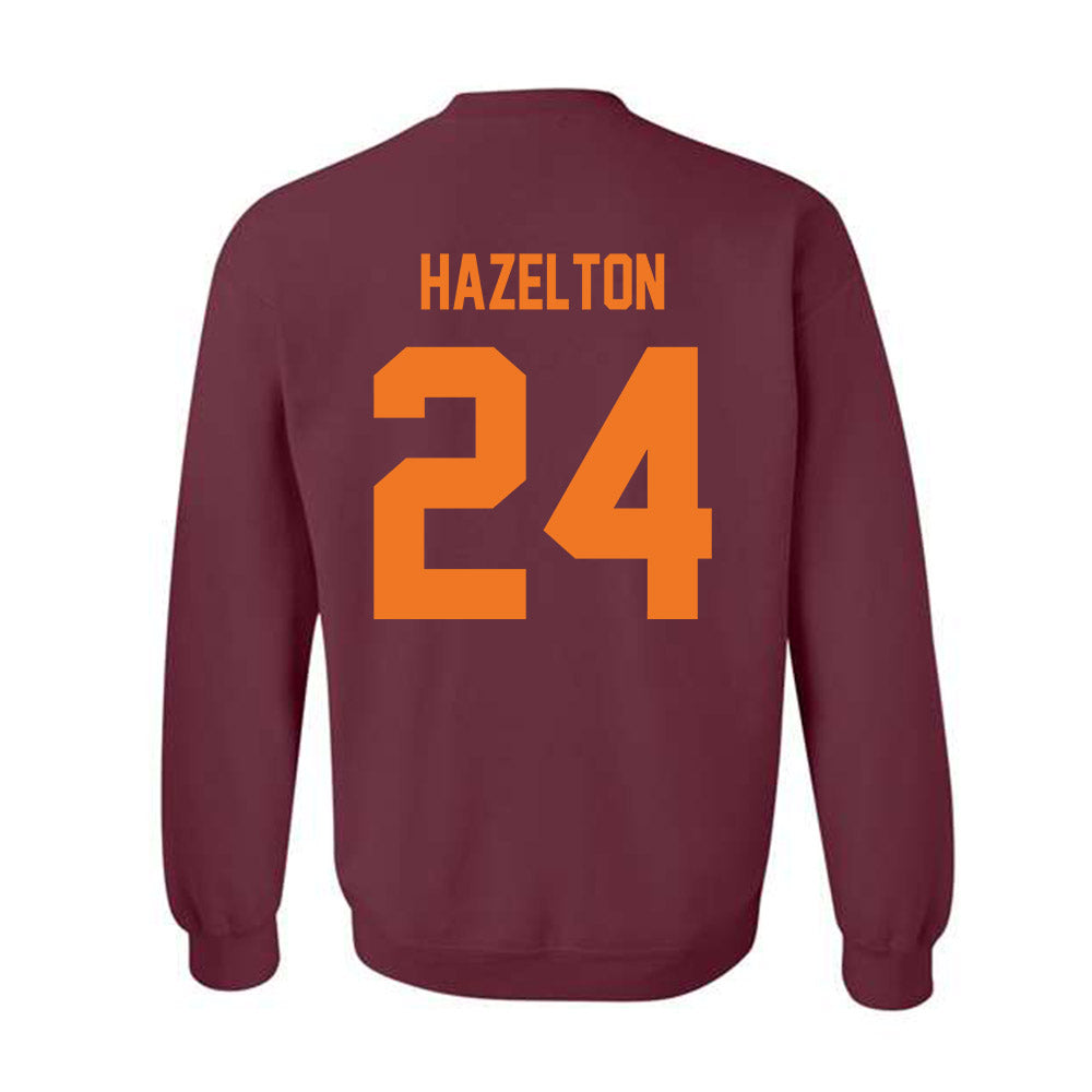 Virginia Tech - NCAA Women's Volleyball : Reese Hazelton - Classic Shersey Crewneck Sweatshirt-1