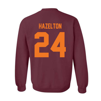Virginia Tech - NCAA Women's Volleyball : Reese Hazelton - Classic Shersey Crewneck Sweatshirt-1