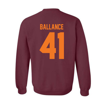 Virginia Tech - NCAA Football : George Ballance - Classic Shersey Crewneck Sweatshirt-1