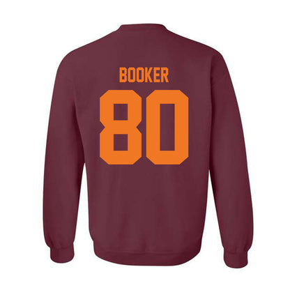 Virginia Tech - NCAA Football : LJ Booker - Classic Shersey Crewneck Sweatshirt-1