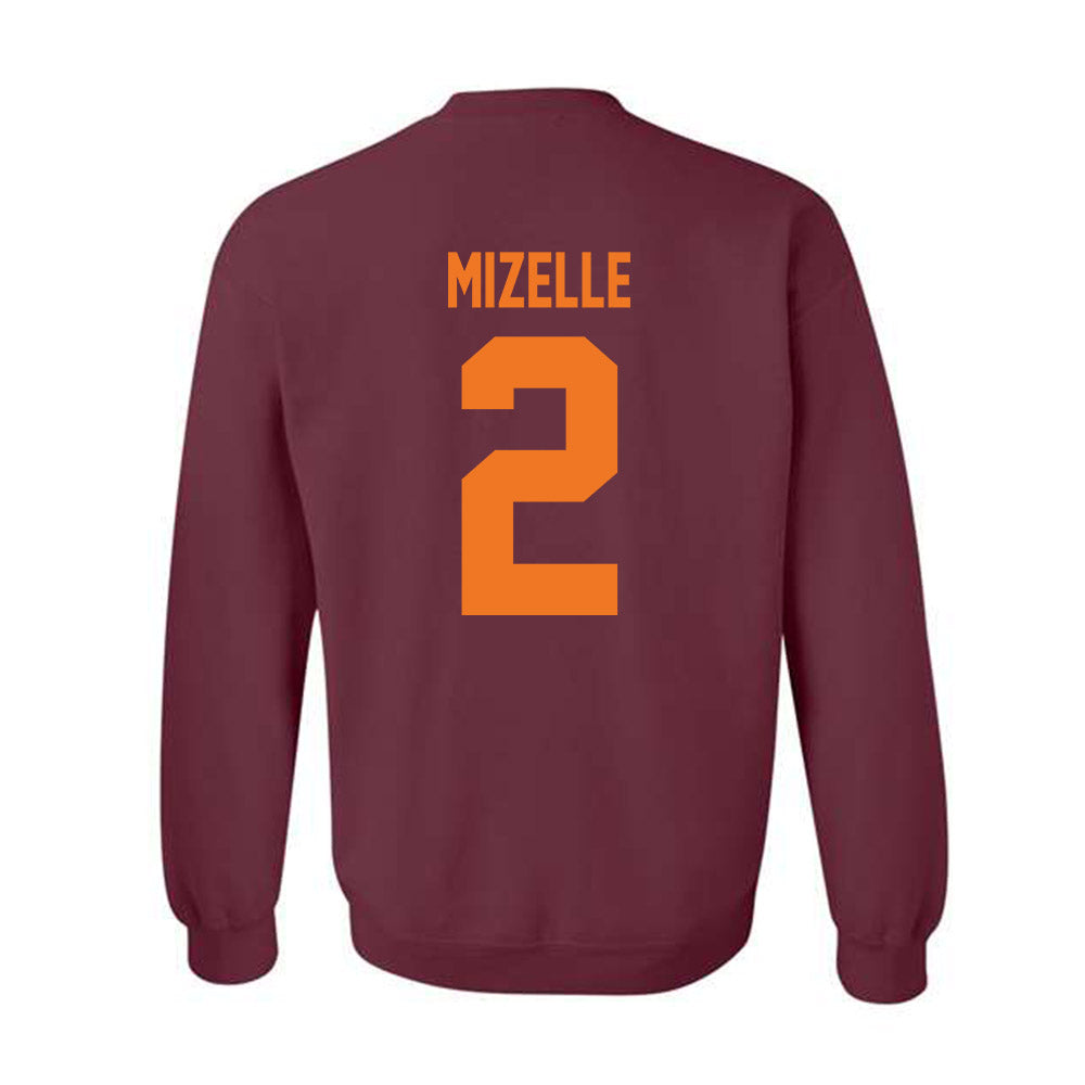 Virginia Tech - NCAA Softball : Gaby Mizelle - Classic Shersey Crewneck Sweatshirt-1