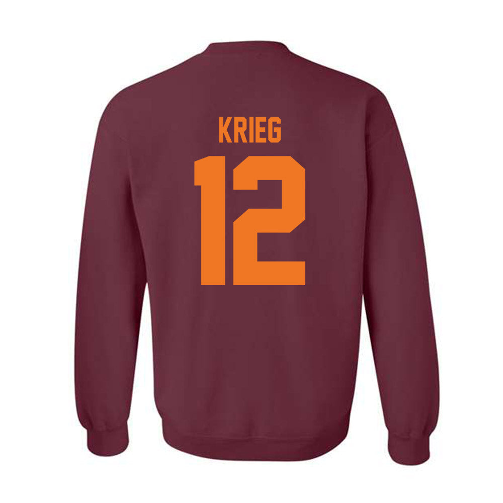 Virginia Tech - NCAA Men's Soccer : Harrison Krieg - Classic Shersey Crewneck Sweatshirt-1