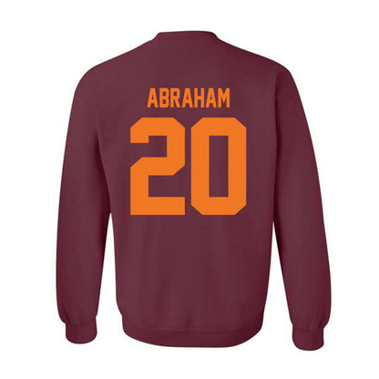 Virginia Tech - NCAA Baseball : Nic Abraham - Classic Shersey Crewneck Sweatshirt-1