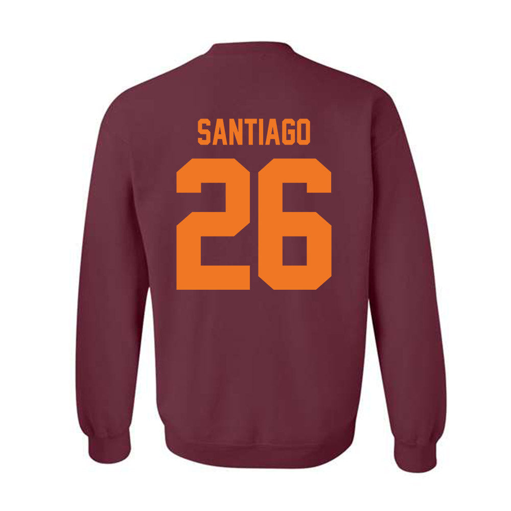 Virginia Tech - NCAA Football : Antwone Santiago - Classic Shersey Crewneck Sweatshirt-1