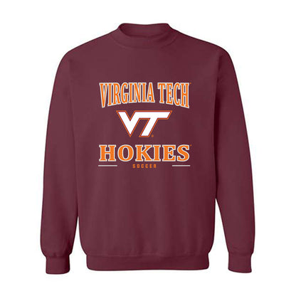 Virginia Tech - NCAA Men's Soccer : Alex Perez - Classic Shersey Crewneck Sweatshirt-0