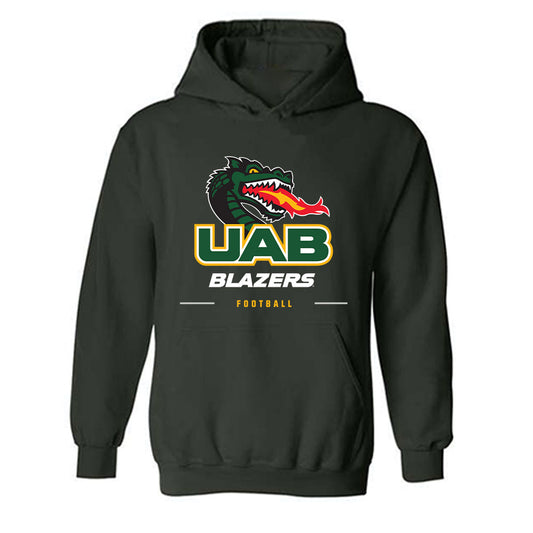 UAB - NCAA Football : Roderick Robinson - Classic Shersey Hooded Sweatshirt-0