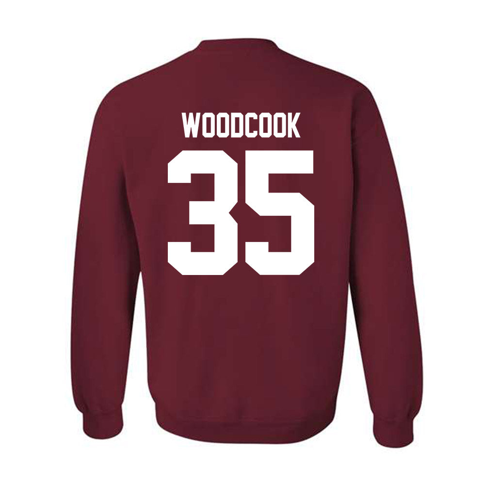 NMSU - NCAA Baseball : Dane Woodcook - Classic Shersey Crewneck Sweatshirt-1