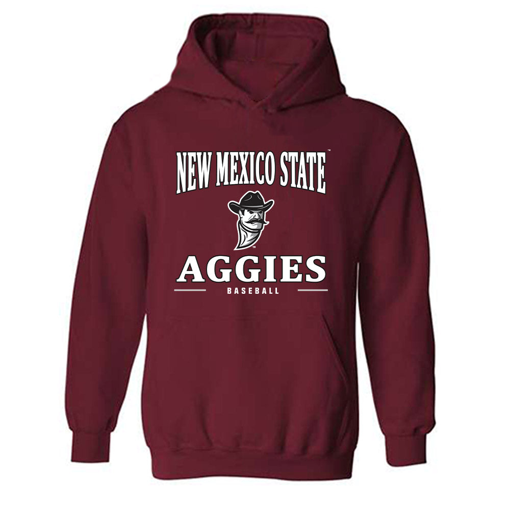 NMSU - NCAA Baseball : Dylan Weekly - Classic Shersey Hooded Sweatshirt-0