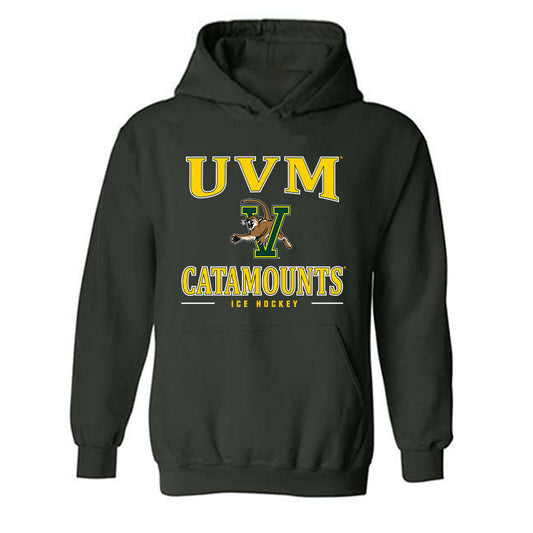 UVM - NCAA Men's Ice Hockey : Zach Filak - Classic Shersey Hooded Sweatshirt-0