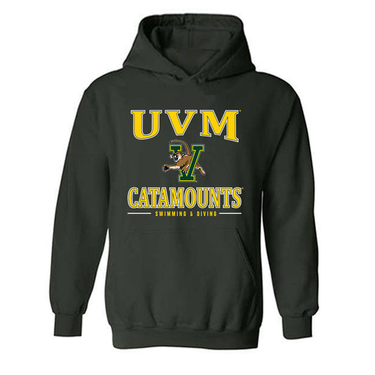 UVM - NCAA Women's Swimming & Diving : Amy Kenworthy - Classic Shersey Hooded Sweatshirt-0