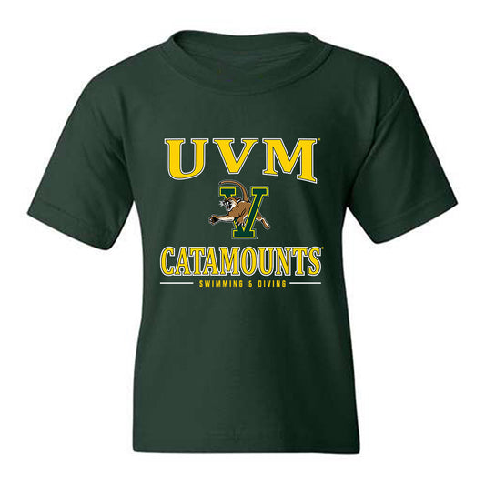 UVM - NCAA Women's Swimming & Diving : Amy Kenworthy - Classic Shersey Youth T-Shirt-0
