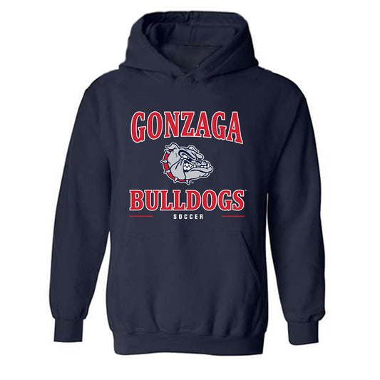 Gonzaga - NCAA Men's Soccer : Morgan Olson - Classic Shersey Hooded Sweatshirt-0