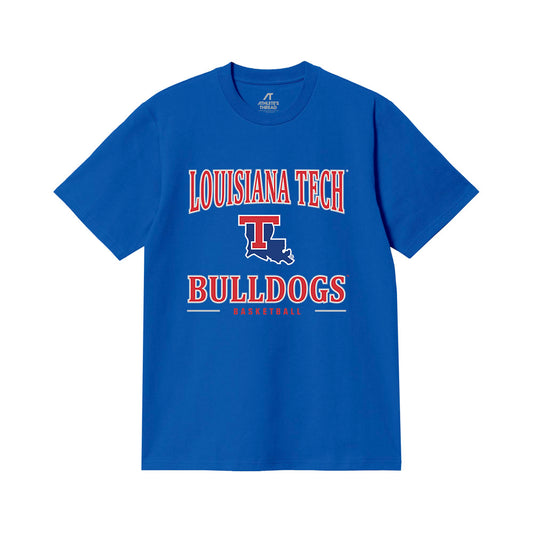 LA Tech - NCAA Men's Basketball : James Sanderson - Classic Shersey Heavy Cotton™ T-Shirt-0