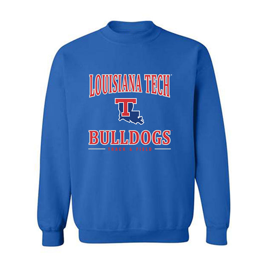 LA Tech - NCAA Men's Track & Field : John-Hudson Brown - Classic Shersey Crewneck Sweatshirt-0