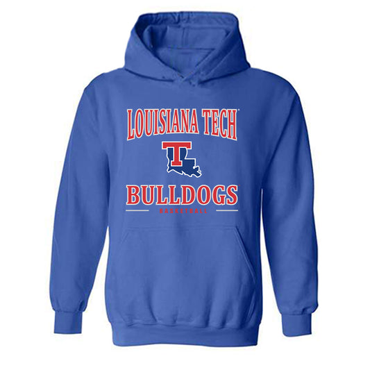 LA Tech - NCAA Women's Basketball : Joy Madison key - Classic Shersey Hooded Sweatshirt-0