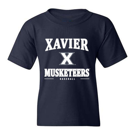 Xavier - NCAA Baseball : Ryan Hussey - Classic Shersey Youth T-Shirt-0