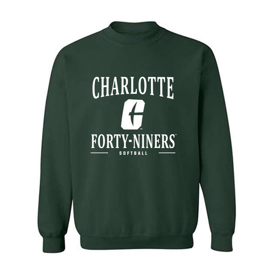 UNC Charlotte - NCAA Softball : Taylor Jones - Classic Shersey Crewneck Sweatshirt-0
