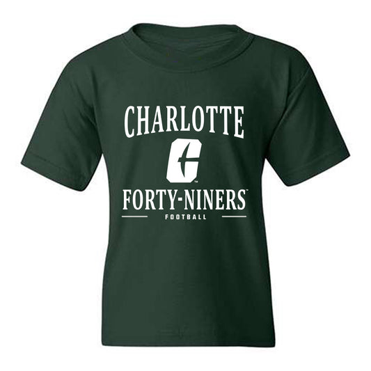 UNC Charlotte - NCAA Football : Jake Allen - Classic Shersey Youth T-Shirt-0